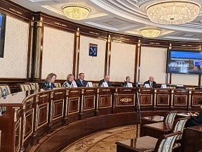 15 апреля 2025 г. и.о. представителя МИД России в Санкт-Петербурге М.Г.Полетаев принял участие в отчетной коллегии комитета по внешним связям Ленинградской области под председательством вице-губернатора по внутренней политике А.А.Данилюк