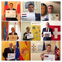 Вместе против Covid19! Together against Covid19! Вместе против Covid19! Together against Covid19!