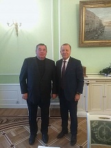 Состоялся визит вежливости Почётного консула Монголии в Санкт-Петербурге В.Б. Шестакова