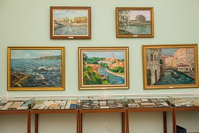 10 февраля в Представительстве МИД России в Санкт-Петербурге состоялось приуроченное к Дню дипломатического работника открытие выставки «Окно в мир» петербургского художника В.Ямщикова